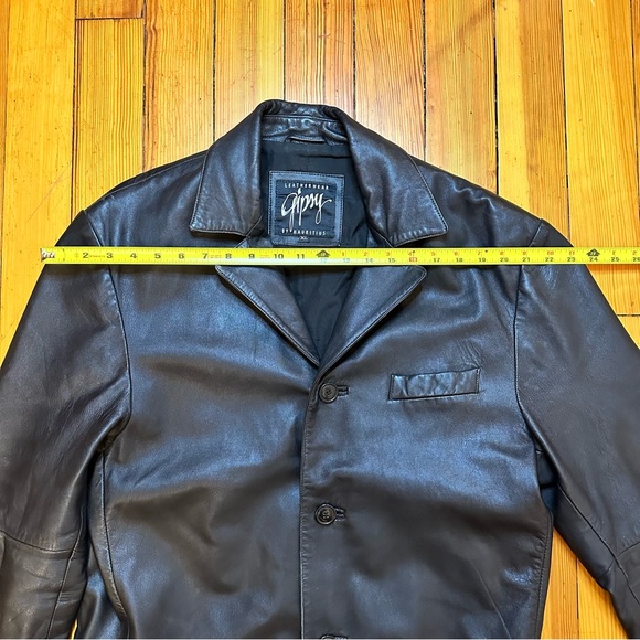 Gipsy Leatherwear by Mauritius mid-length Leather Trench Coat - Picture 4 of 6